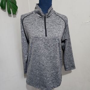 Cougar Sport Half Zip Long Sleeve Activewear Top